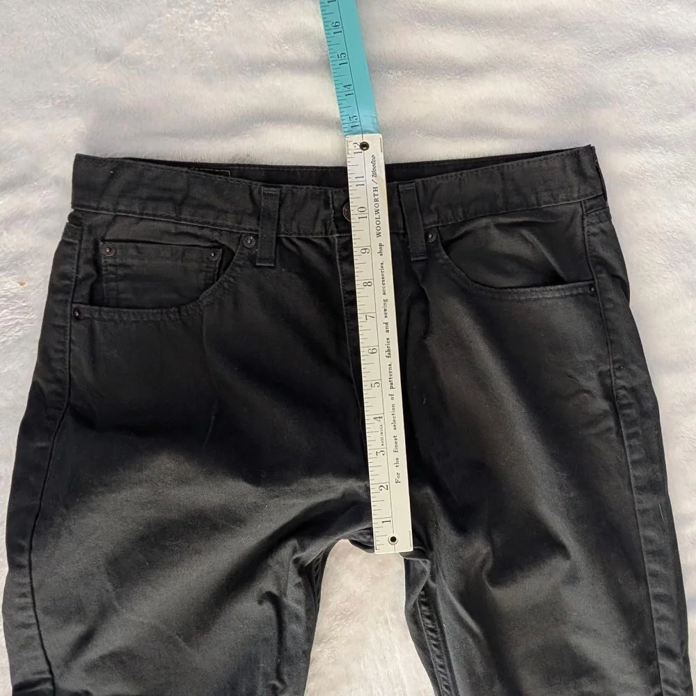 Levi's 505 Black Straight Jeans Waist 33
